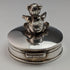 Vintage Sterling Silver Pill Case Teddy Bear CME